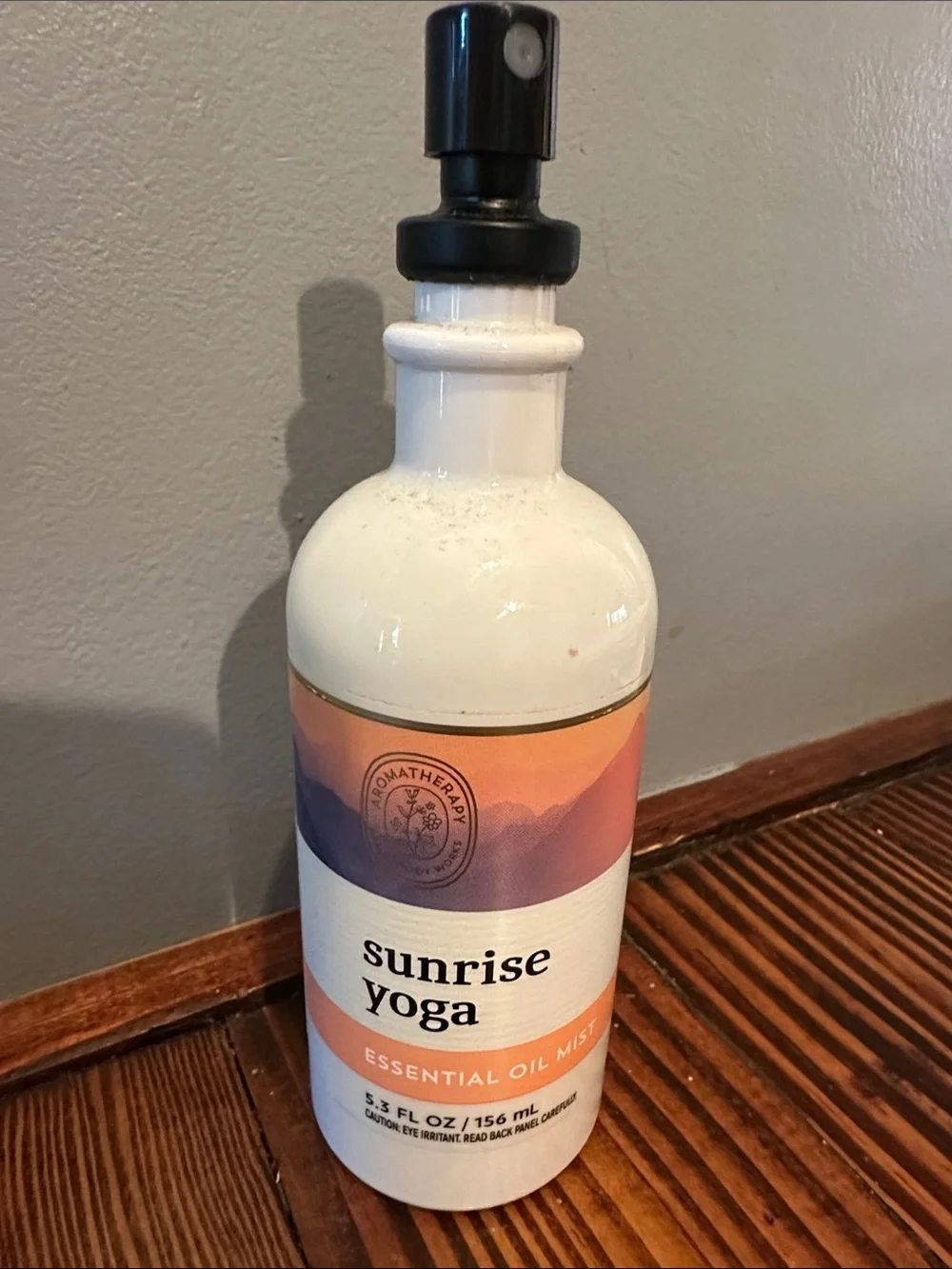 Bath & Body Works Sunrise Yoga Essential Oil Mist 75% Full (Discontinued)